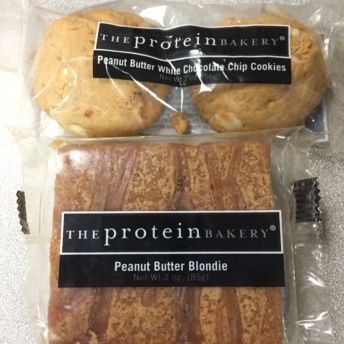 Gluten-free cookies & blondies by The Protein Bakery